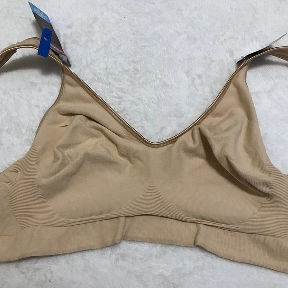 Bali NWT Cool Comfort Nude Sports Bra Women XL - Picture 6 of 10